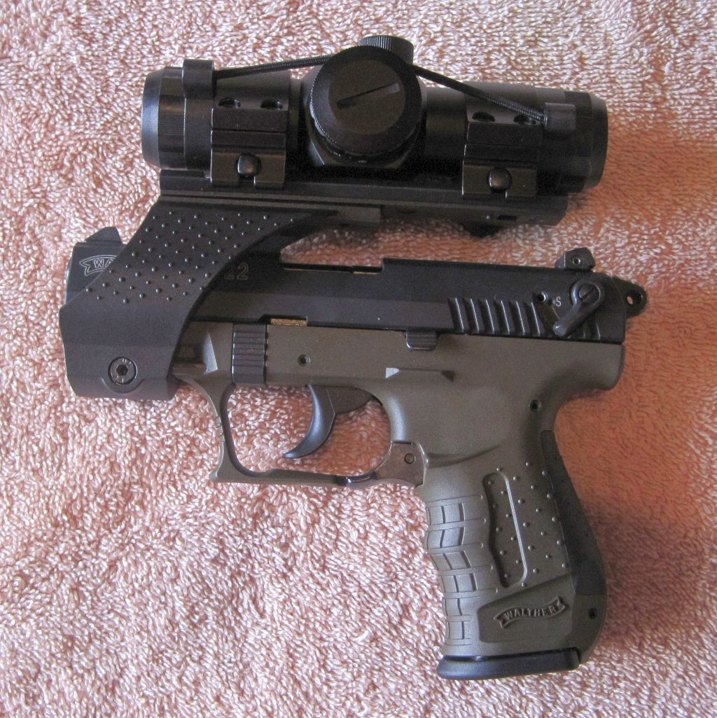 Walther P 22 With Walther Red Dot Scope Walther Forums 3558